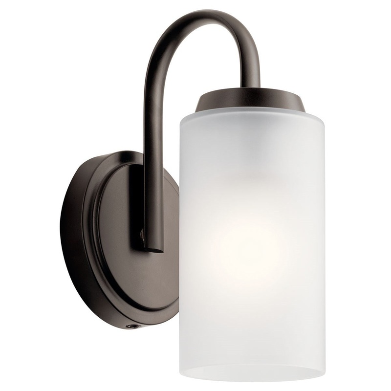 Kichler 55085OZ Kennewick One Light Wall Sconce, Olde Bronze