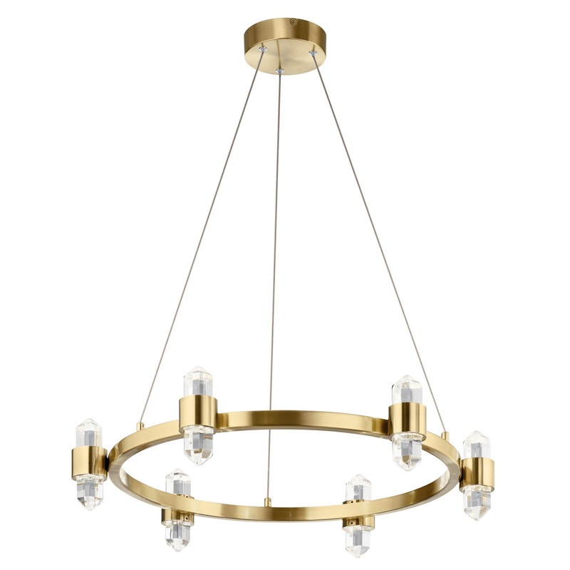 Kichler 84066CG Arabella LED Chandelier, Champagne Gold