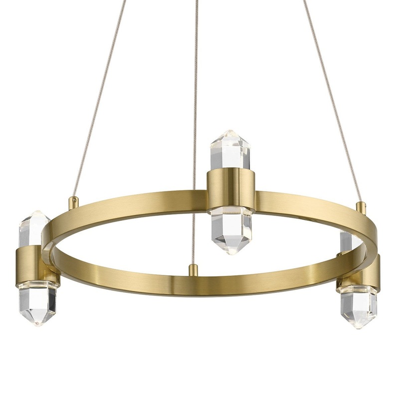 Kichler 84068CG Arabella LED Chandelier, Champagne Gold
