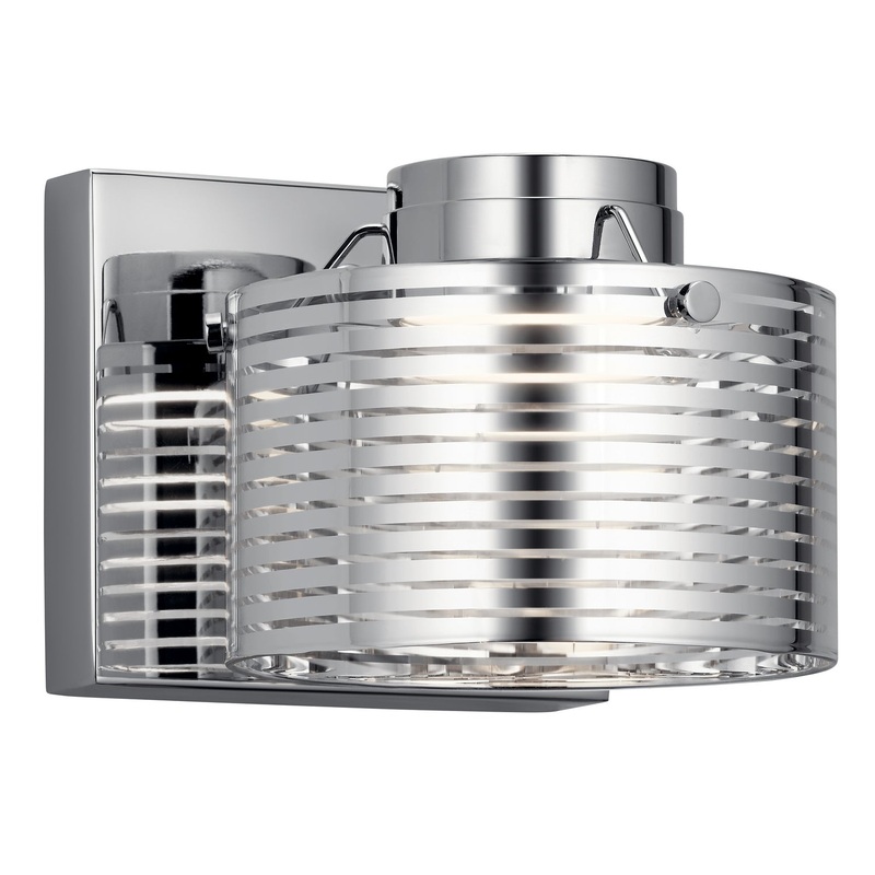 Kichler 85054CH Santora LED Wall Sconce, Chrome (Discontinued)