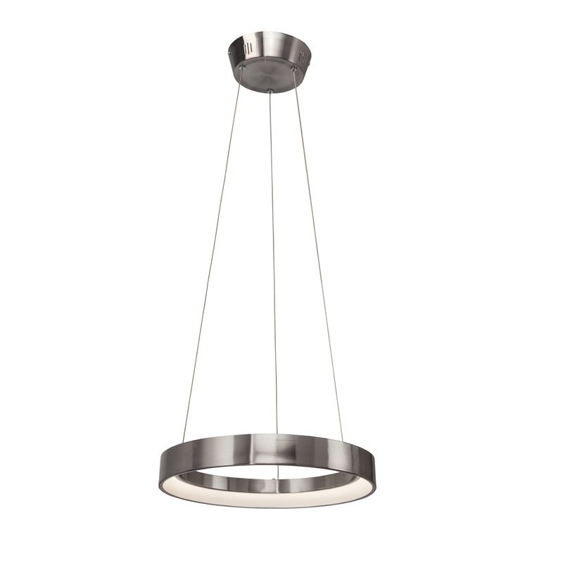 Kichler 83260 Fornello LED Pendant, Brushed Nickel (Discontinued)