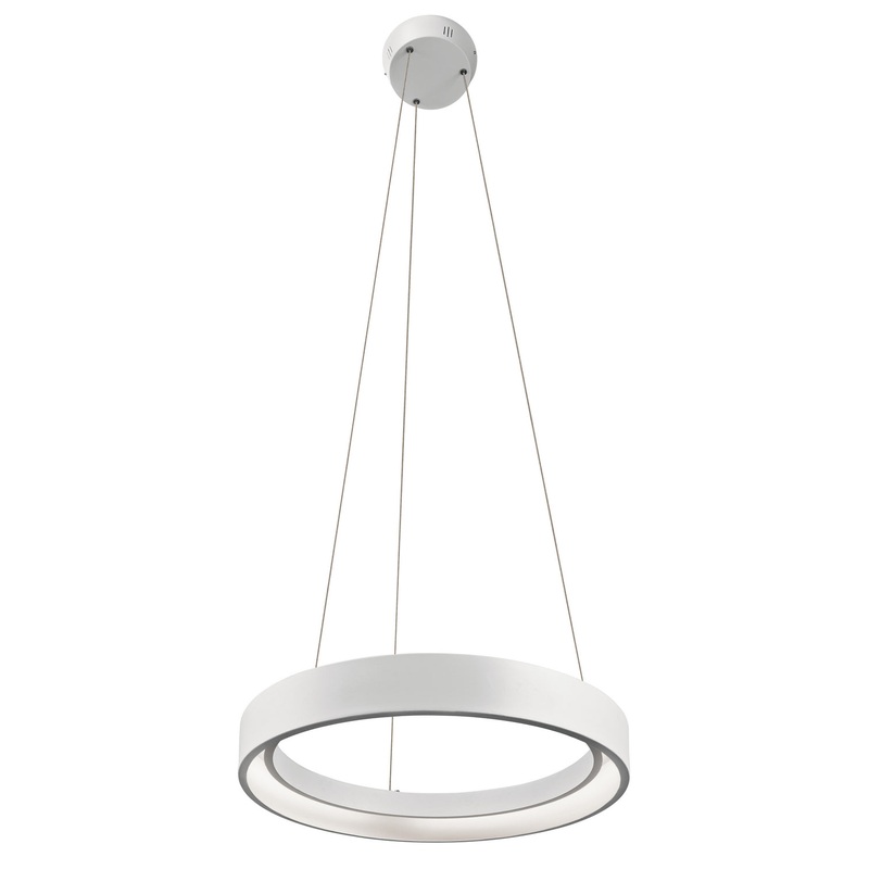 Kichler 83452 Fornello LED Pendant, Textured White (Discontinued)