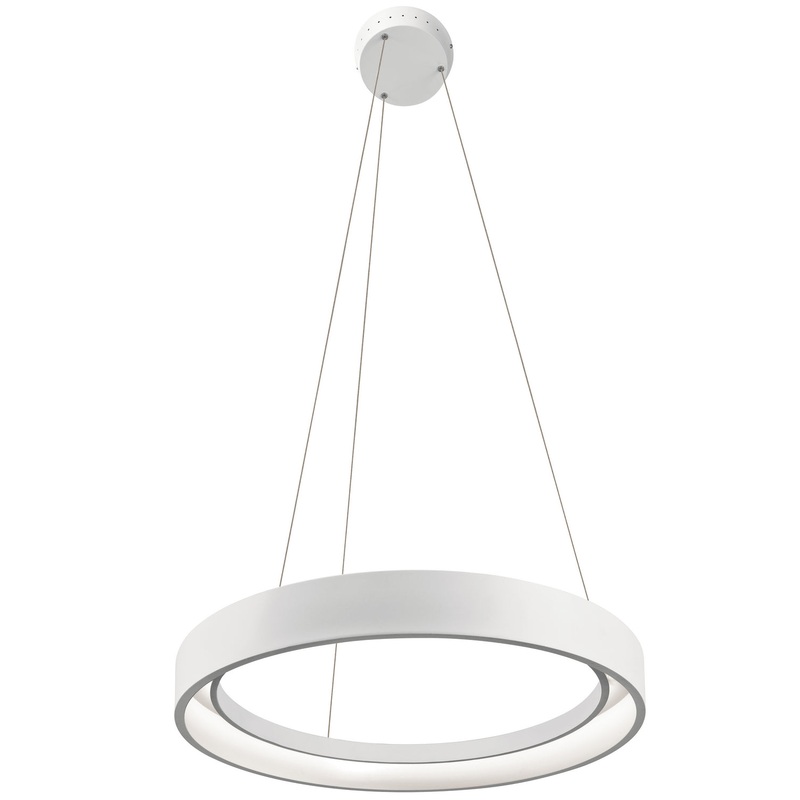 Kichler 83454 Fornello LED Pendant, Textured White
