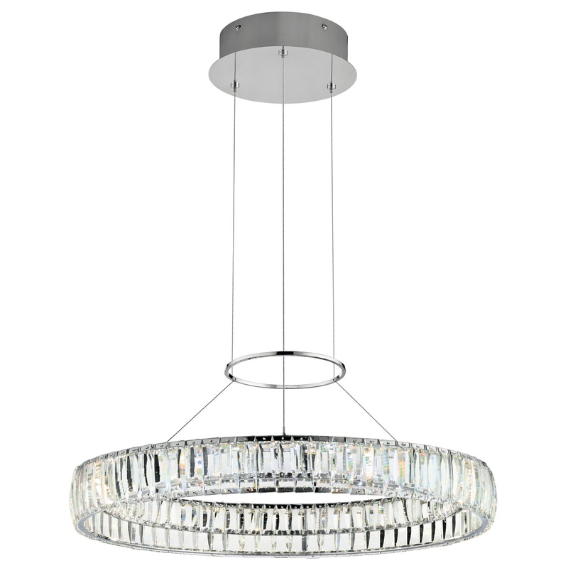 Kichler 83625 Annette LED Pendant, Chrome