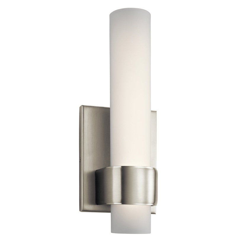 Kichler 83746 Izza LED Wall Sconce, Brushed Nickel
