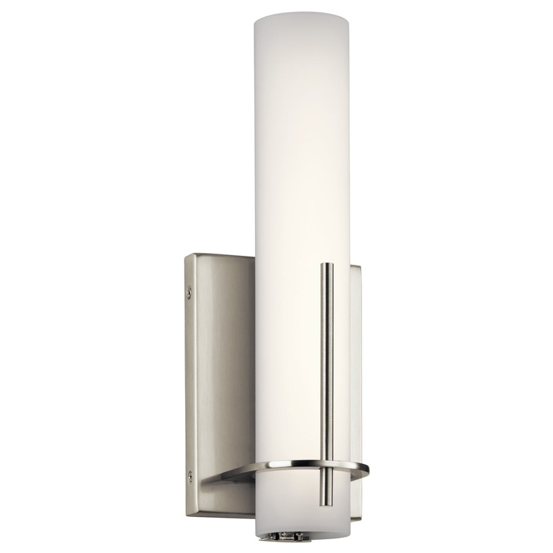 Kichler 83757 Traverso LED Wall Sconce, Brushed Nickel