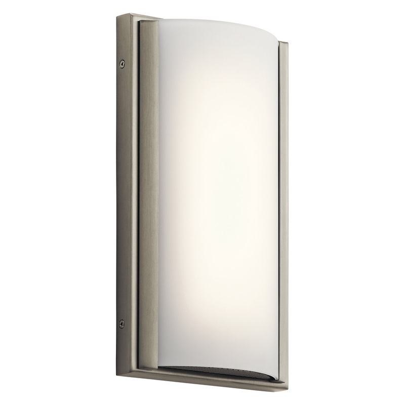 Kichler 83816 Bretto LED Wall Sconce, Brushed Nickel