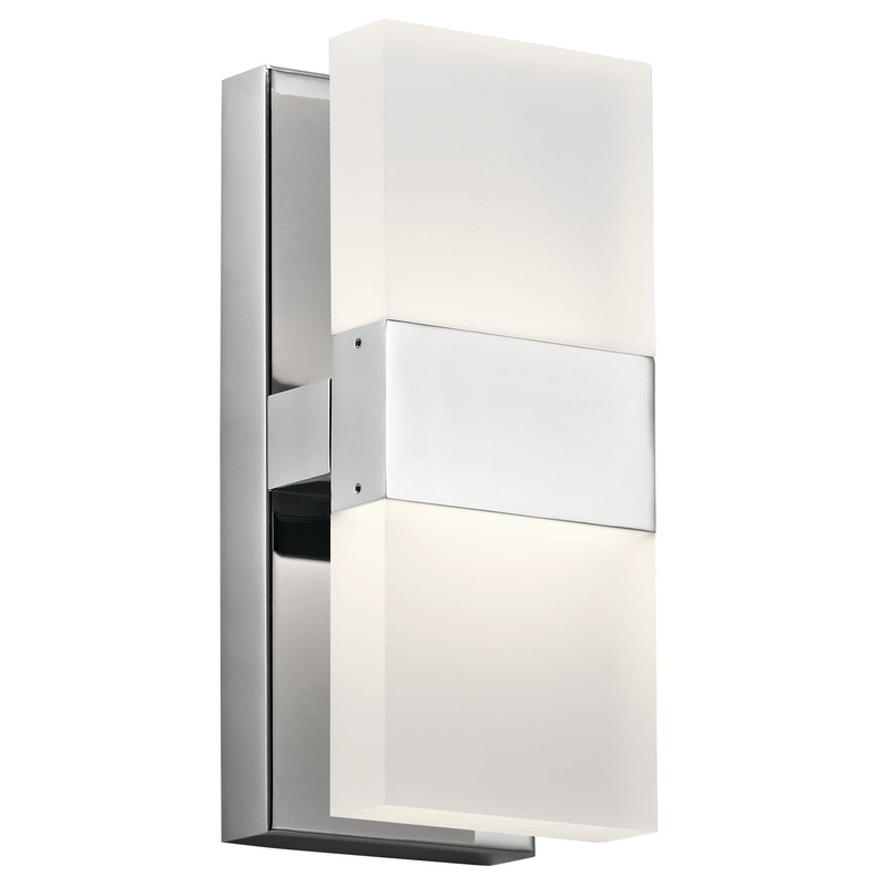 Kichler 83850 Haiden LED Wall Sconce, Chrome (Discontinued)