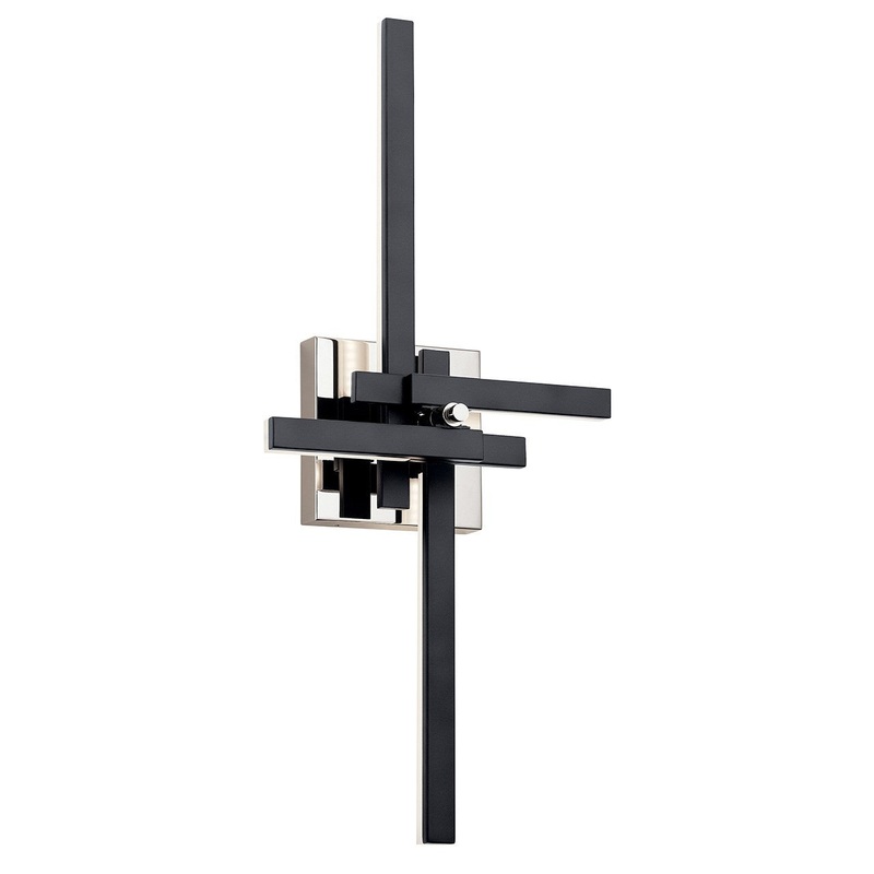 Kichler 84115MBK Charter LED Wall Sconce, Matte Black