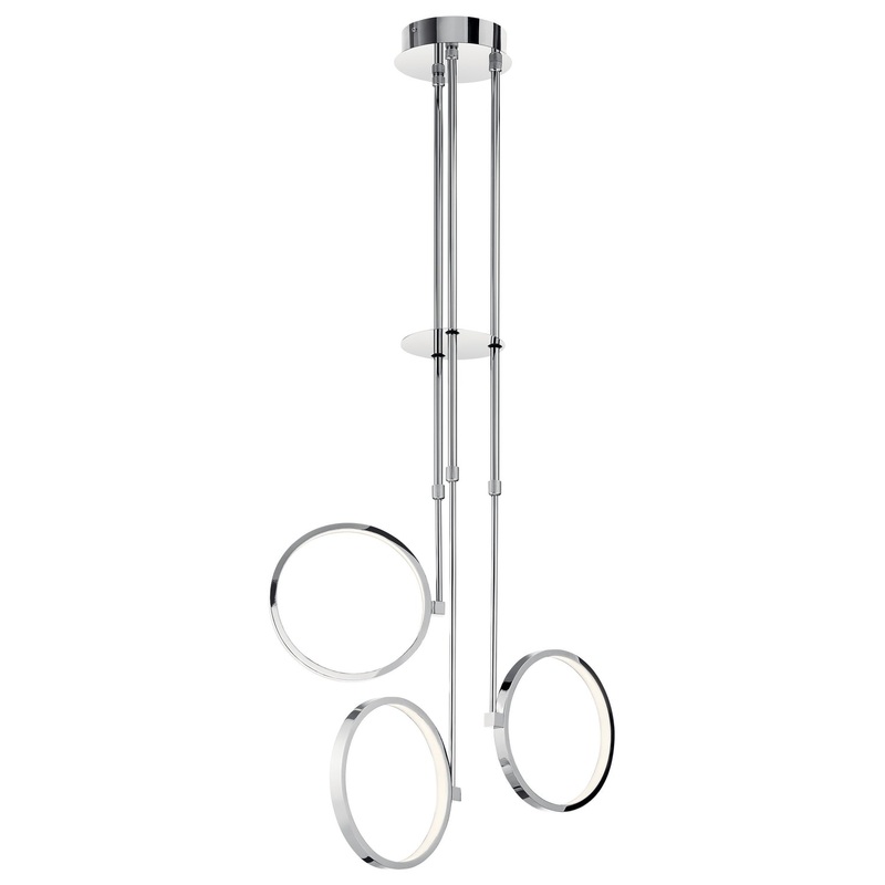Kichler 84164 Bonham LED Chandelier, Chrome (Discontinued)