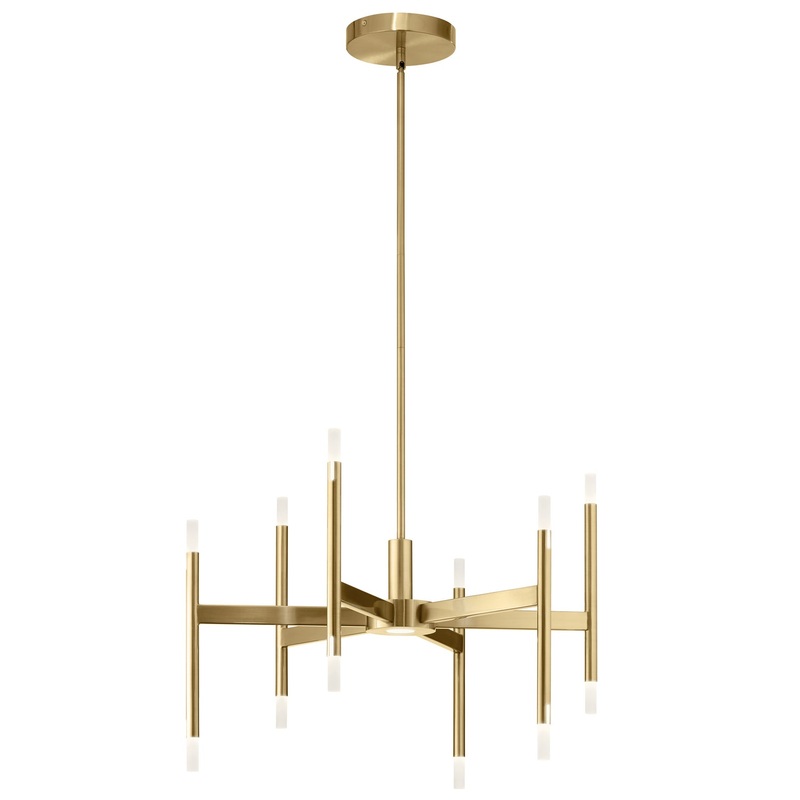 Kichler 84176 Kizette LED Chandelier, Champagne Gold