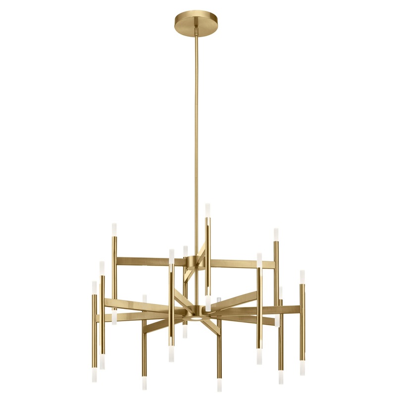 Kichler 84178 Kizette LED Chandelier, Champagne Gold