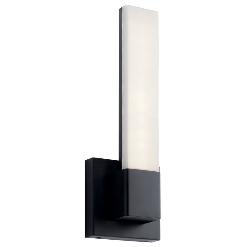 Kichler 84186 Neltev LED Wall Sconce, Matte Black