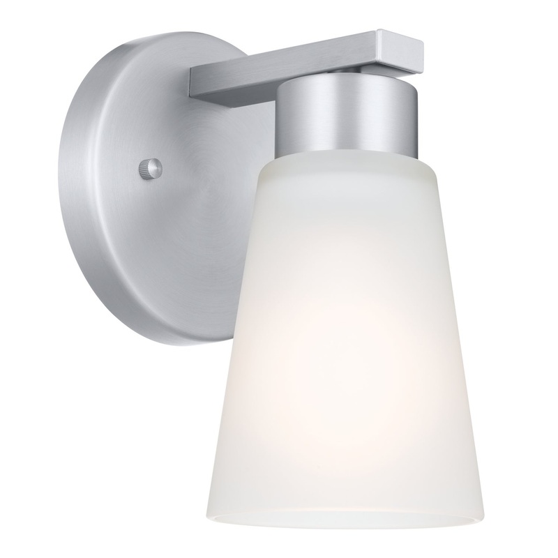 Kichler 52437NI Stamos One Light Wall Sconce, Brushed Nickel