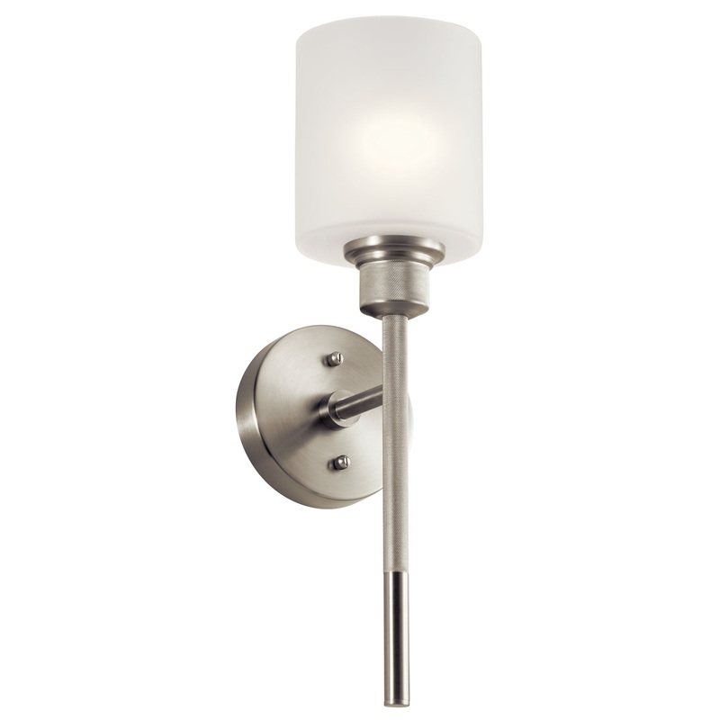 Kichler 52288NI Lynn Haven One Light Wall Sconce, Brushed Nickel (Discontinued)
