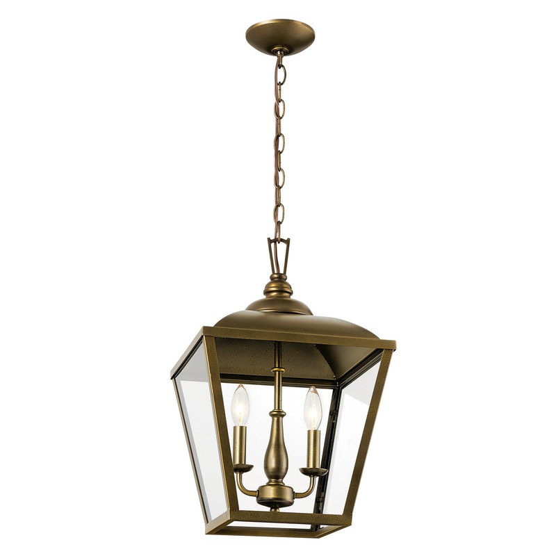 Kichler 52474CHZ Dame Two Light Pendant, Character Bronze